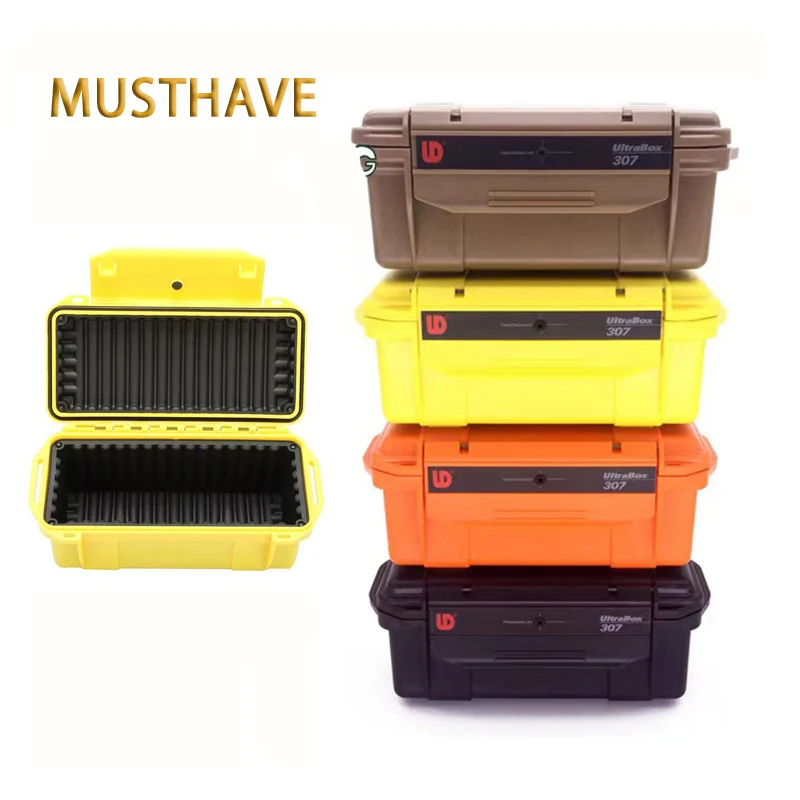 Tool Box Holder Storage Outdoor Shockproof Waterproof Box Airtight Case Storage Tools Sealed Containers Portable Small Tool Box