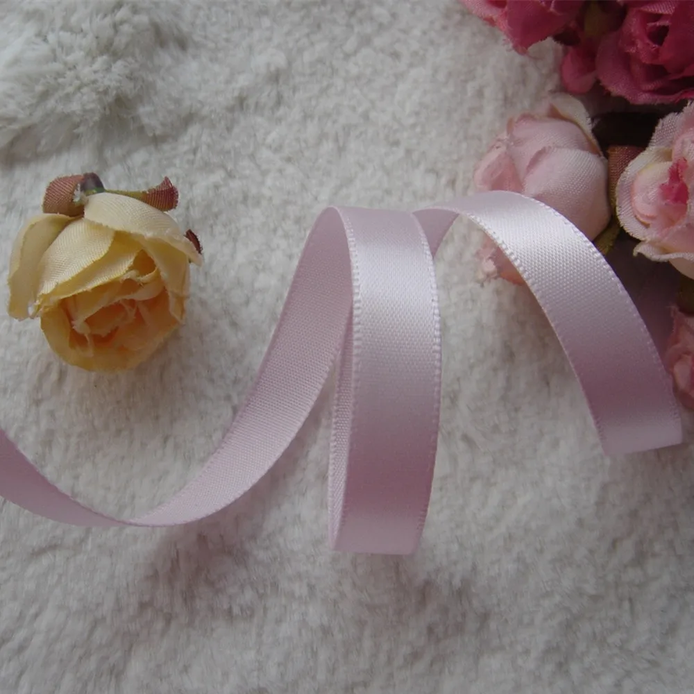

free shipping [300yards/pack] 5mm single face Christmas decoration 100% polyester satin Ribbons for wedding crafts