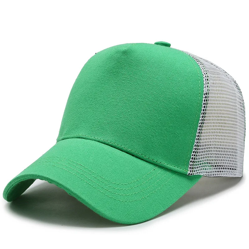 Wholesale and retail of unisex knitted hats Baseball Cap Men\'s and Women\'s Trucker\'s Hat Advertising Cartoon Cap 5 Mesh