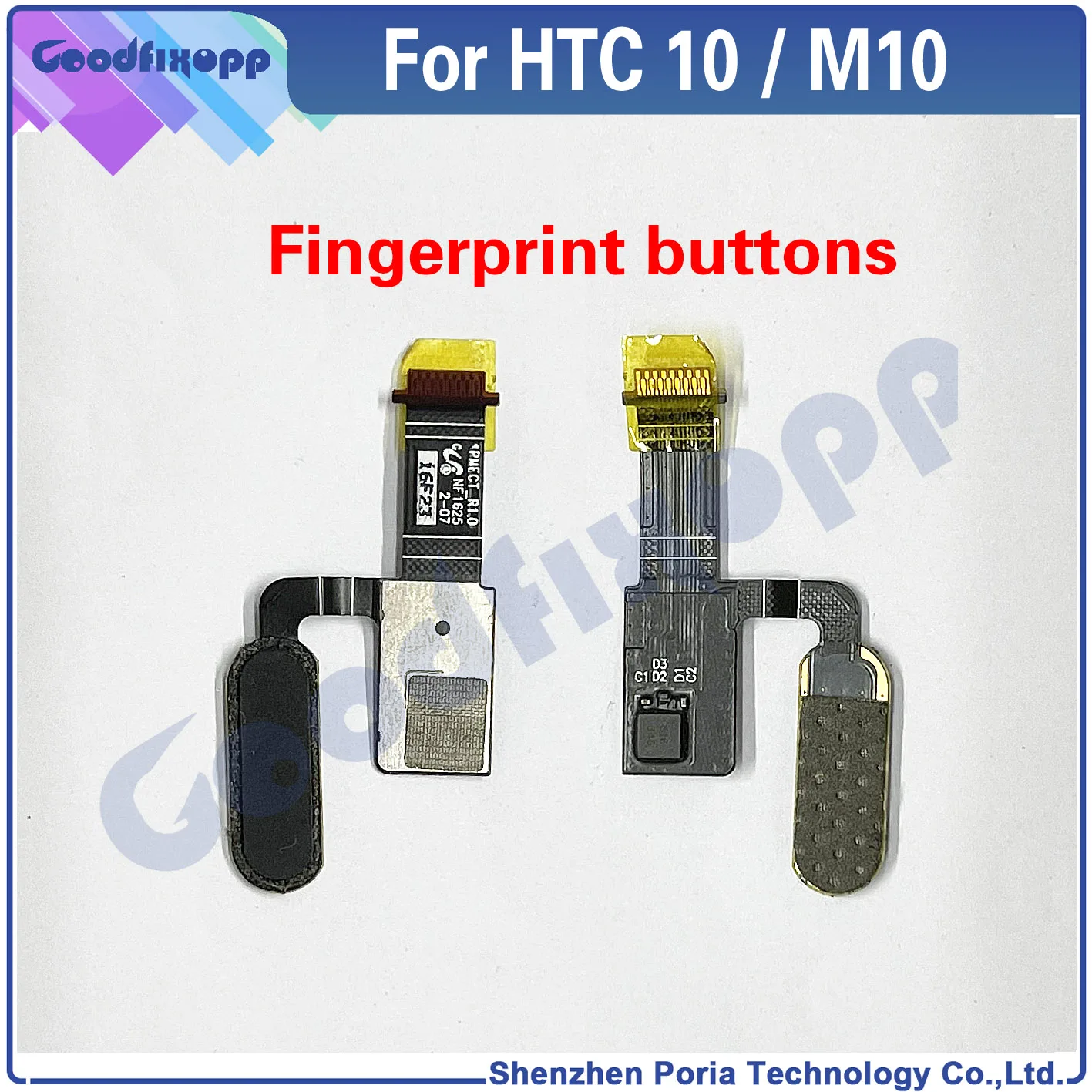 For HTC 10 M10 Mobile Phone Home Button FingerPrint Touch ID Sensor Flex Cable Ribbon For HTC M10 M10h