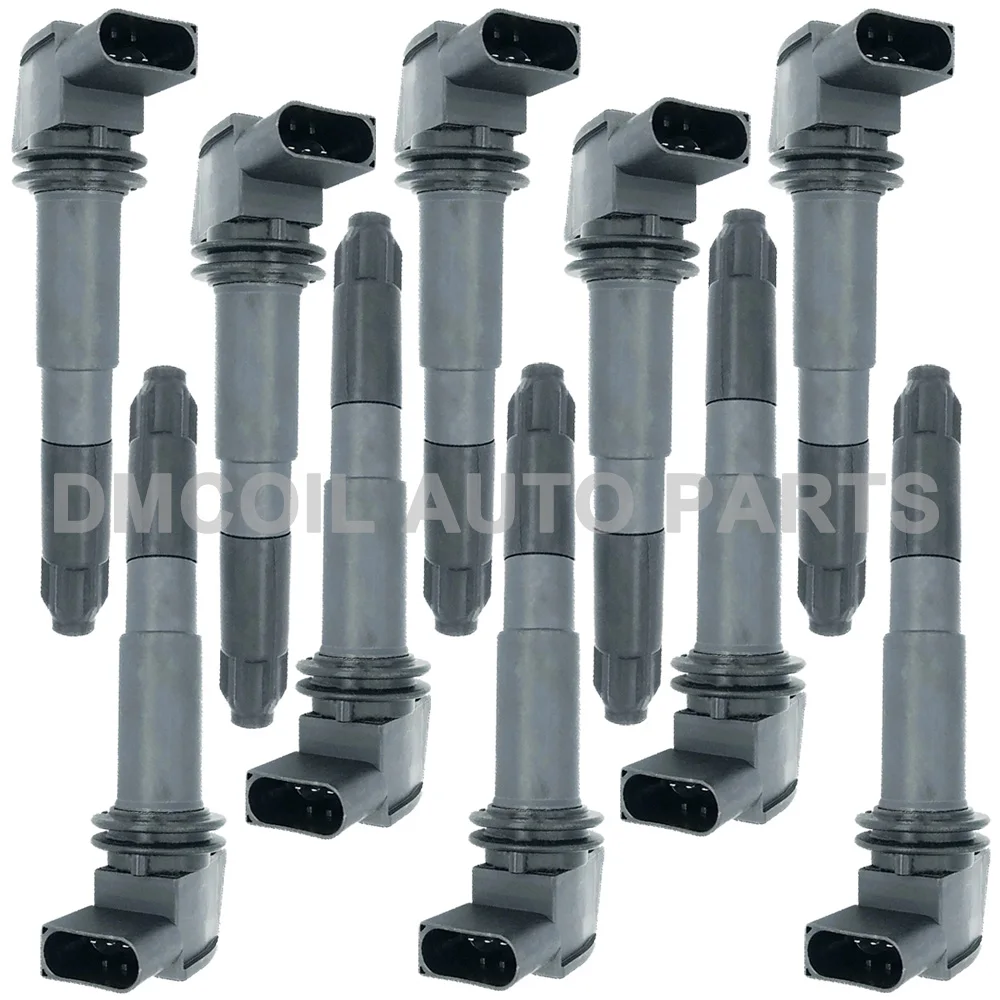 

10 IGNITION COIL FOR PORSCHE CAYENNE S GTS TURBO S (9PA) CARRERA GT (980) 4.5L 4.8L 5.7L (2002-2010) 98060290403 94860210407