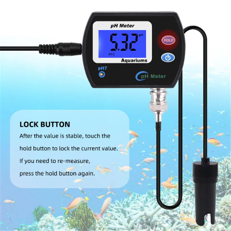 

New Arrival PH Meter Tester High Accuracy Digital Pen PH-990 Pocket Aquarium Wine Urine LCD PH Measuring Meter Tool