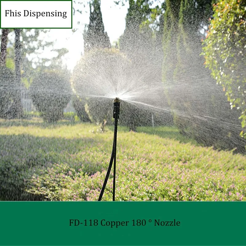1/2 rame Warhead atomizzatore irrigatore ad alta pressione prato agricolo irrigazione a spruzzo Greening confezione da 10