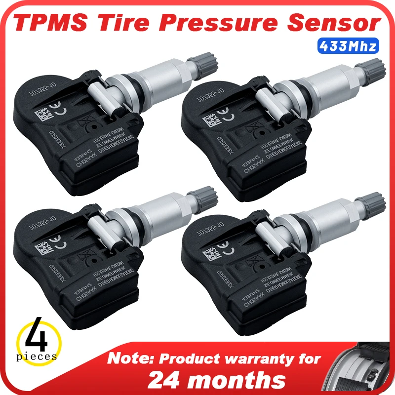 

4x TPMS Tire Pressure Sensors 433mhz For BMW M2 M3 2015 2016 2017 M4 2015-2019 for I Series 2014-2019 36106856209 707355-10