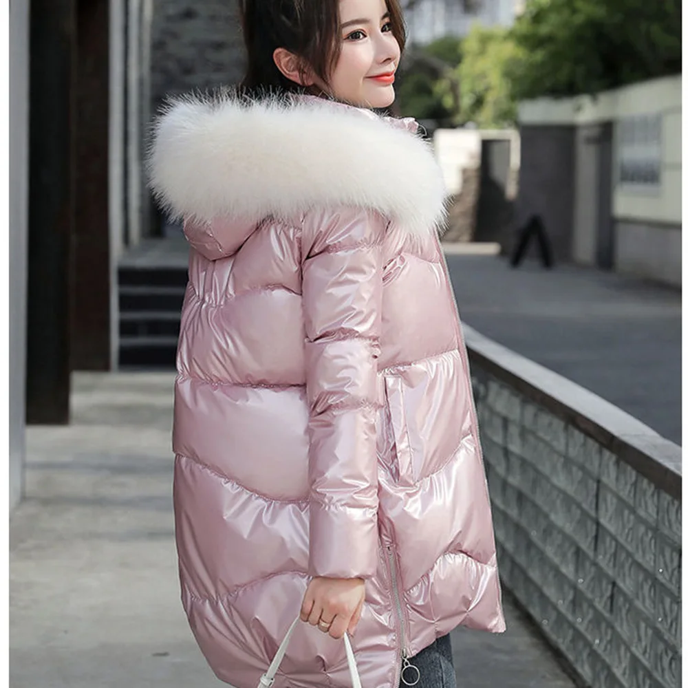 2023 New Arrival Fashion Slim Women Winter Jacket Cotton Padded Warm Thicken Ladies Coat Long Coats Parka Womens Jackets