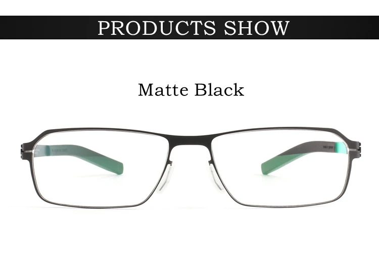 YIMARUILI Schraubenlose Design Legierung Ultraleicht Retro Myopie Und Hyperopie Brille Optische Brillen Rahmen Männer der LDBG1 – Detail 5