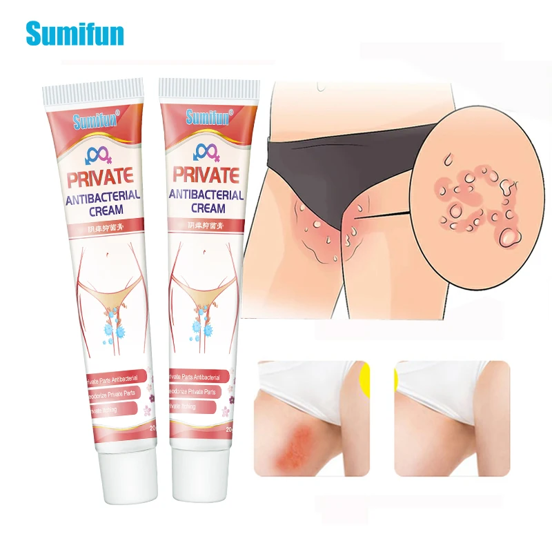 

1/2/3pcs Remove Odor Cream Antibacterial Ointment Pruritus Dermatitis Genital Organs Vulva Itching Thigh Private Herbal Medicine