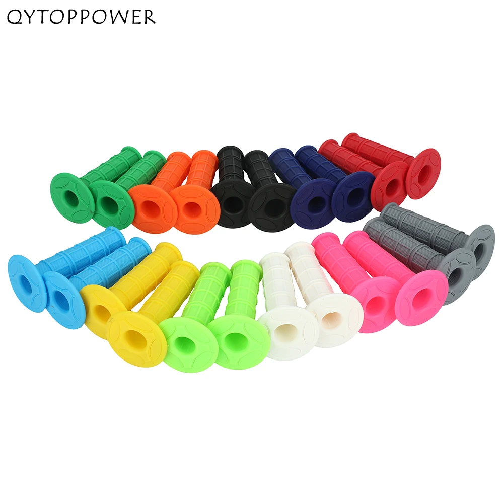 11 colours Universal Handle Grips Dirt Pit Bike Motorcycle Motocross Motorbike Handle Bar Grips For CRF YZF KXF SXF SSR SDG BSE