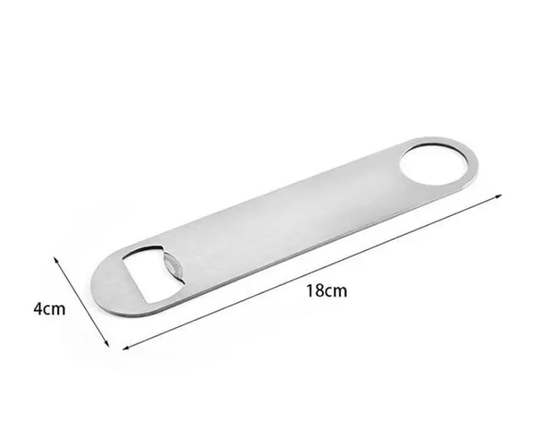 جديد التسامي فارغة فتاحة الزجاجات البيضاء المواد الاستهلاكية نقل الساخن الطباعة الفولاذ المقاوم للصدأ مادة فارغة 178*40*1.8 مللي متر ni176