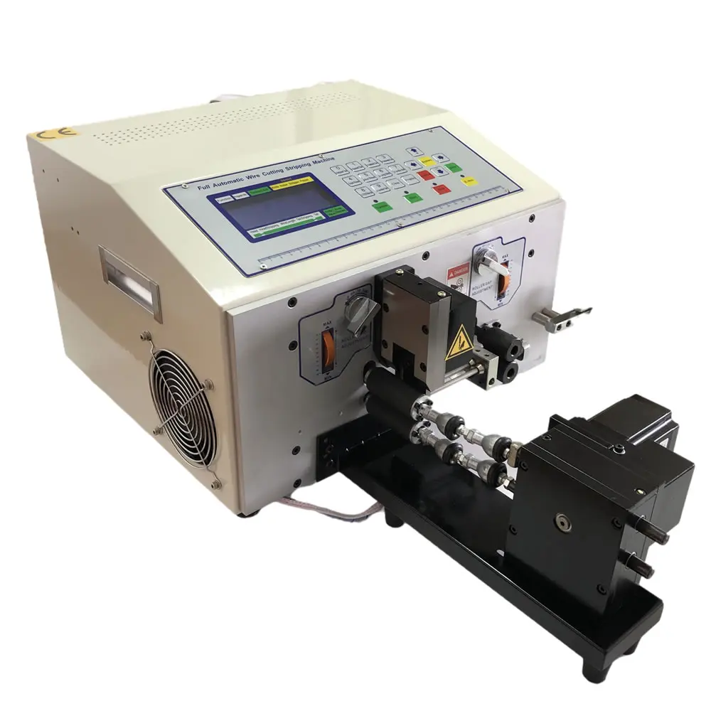 SWT508NX2 Automatic Computer Wire Twisting Peeling Stripping Cutting Machine Wire Stripper Twister Cutter Machine 0.1-4.0mm2