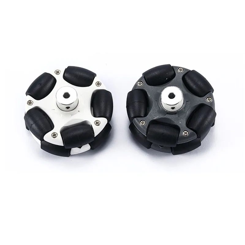 58mm Nylon Omni koło dla ROS platforma Robot inteligentny samochód NXT uniwersalne koło wyposażone w 4mm sprzęgło