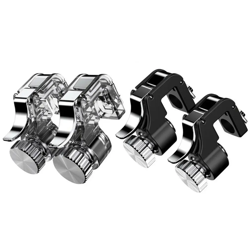 2pcs/lot R11 Metal Smart Phone Mobile Gaming Trigger For PUBG Mobile Gamepad Fire Button Aim Key L1 R1 Shooter Pubg Controller