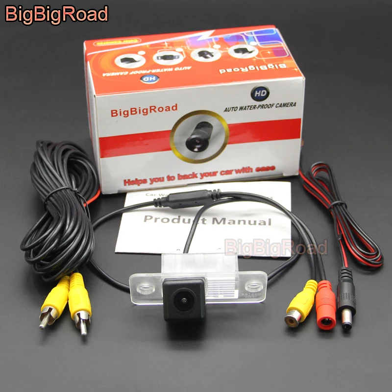BigBigRoad For Volkswagen tiguan 2010 2011 2012 2013 2014 2015 Car HD Rear View Parking Camera Auto Backup Monitor Waterproof