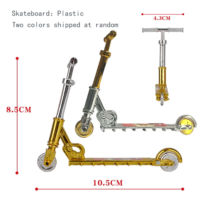 Two Wheel Finger scooter deck bmx Fingertip Fingerboard shoes mini ramp skateboarding finger skate Board bicycle Set Kids Gifts