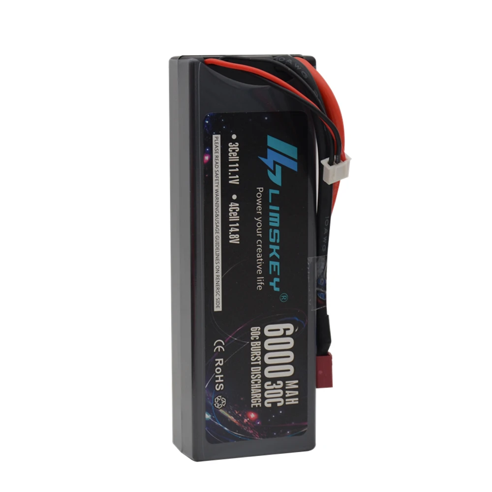 Limskey 6000MAh RC Pin LiPo Cho RC 2S 30C LiPo 7.4V Cho Xe Đua Xe Xe Tải Xe Tăng losi Chém Truggy