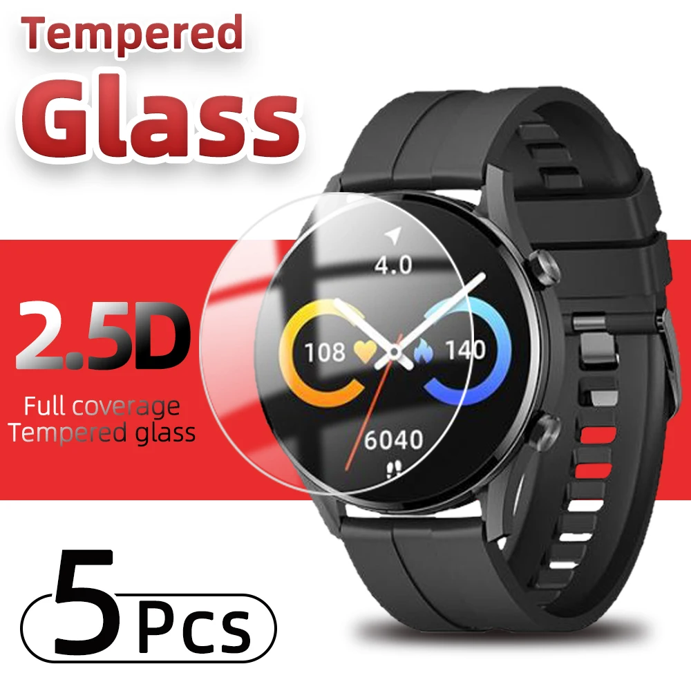 Tempered glass Protection Film for IMILAB W12 Anti-scratch Screen Protector for IMILAB W12 Smart Watch Protective Glass Cover