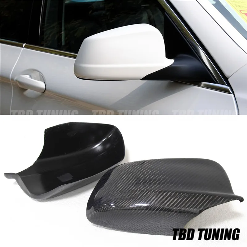 

For BMW 5 Series F10 2010 2011 2012 2013 Rear Side View Caps Mirror Cover Pre-Lci F10 520i 528i 535i Carbon Fiber