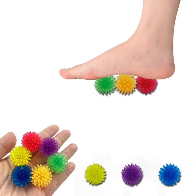 12Pc Hedgehog Ball Vent Decompression Myrica Rubra Mini Toy Yoga Muscle Relaxation Acupoint Grip Fitness Touch Training Kneading