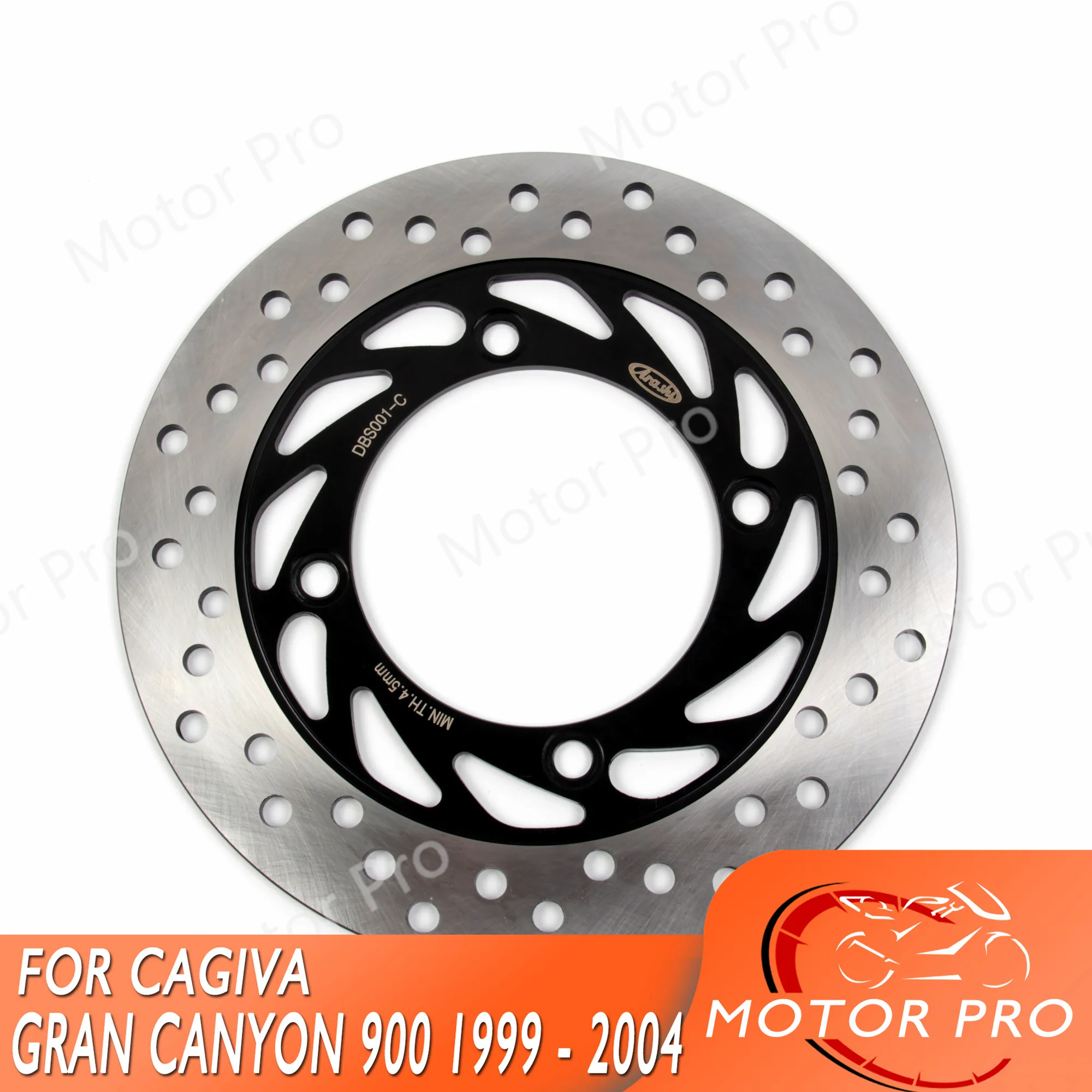 For Cagiva Gran Canyon 900 1999 - 2004 Rear Brake Disc Rotor Disk Motorcycle Accessories CNC Aluminum 99 2000 2001 2002 2003 04