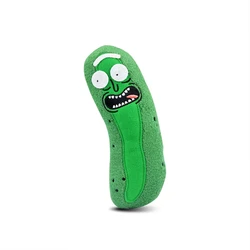 18cm anime homem de picles pepino mr. meeseeks brinquedo de pelúcia macio recheado boneca para crianças