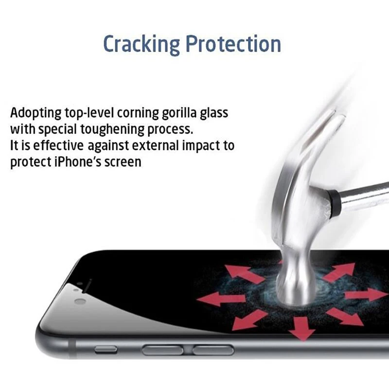 9H 2.5D Full Cover Tempered Glass For iPhone 13 Pro Max 14 7 8 Plus Screen Protector Film For iPhone 14 Plus 11 12 Pro X XR XS