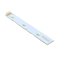 LED Backlight Strip Lamp For Haier BCD-575WDBI 0064001827 Front-door Refrigerator  Bar Accessories 4.9