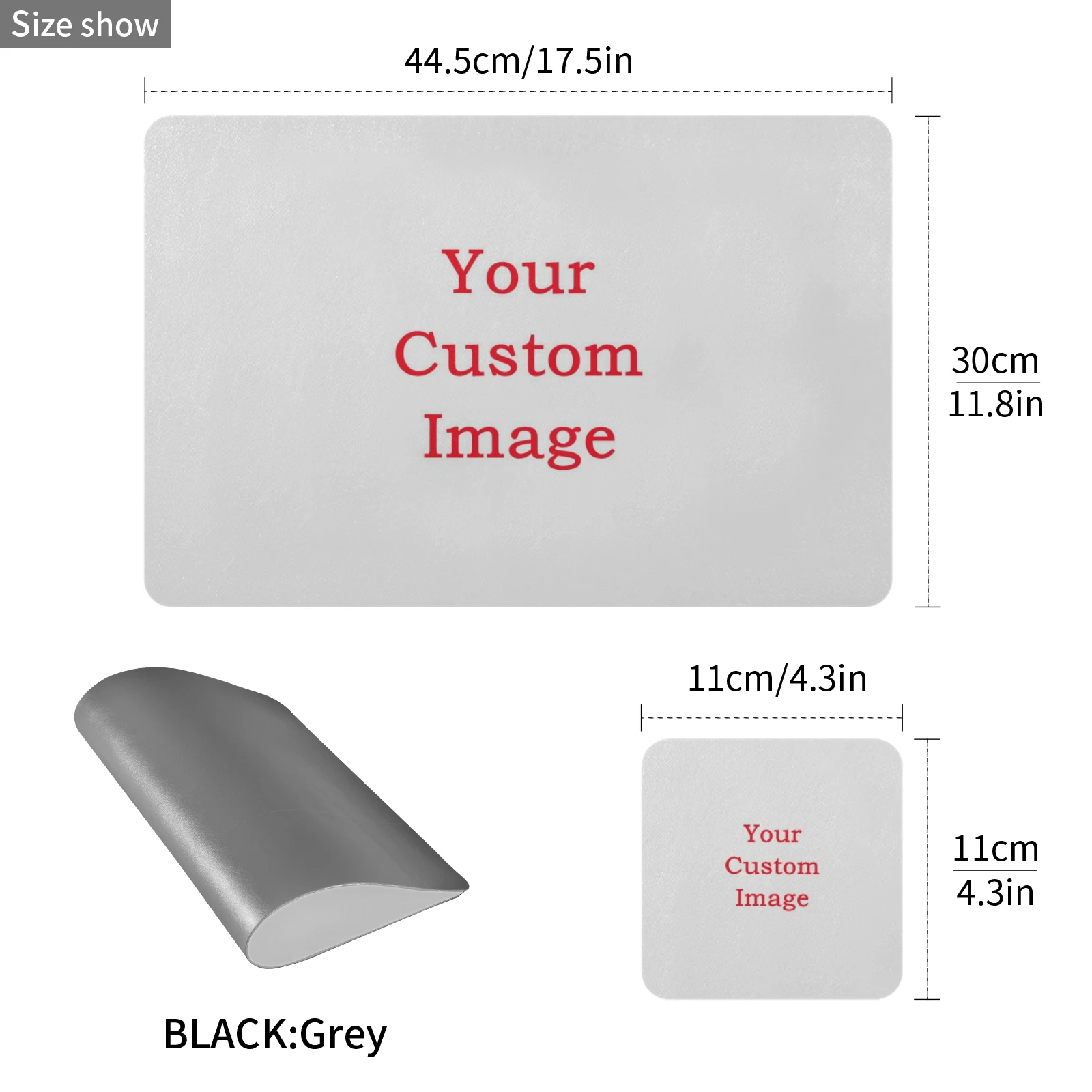 Custom Waterproof PVC Placemats Antifouling Thermal Insulation Dining Table Mat Set Kitchen Bowl Coaster Non-slip Tableware Pad