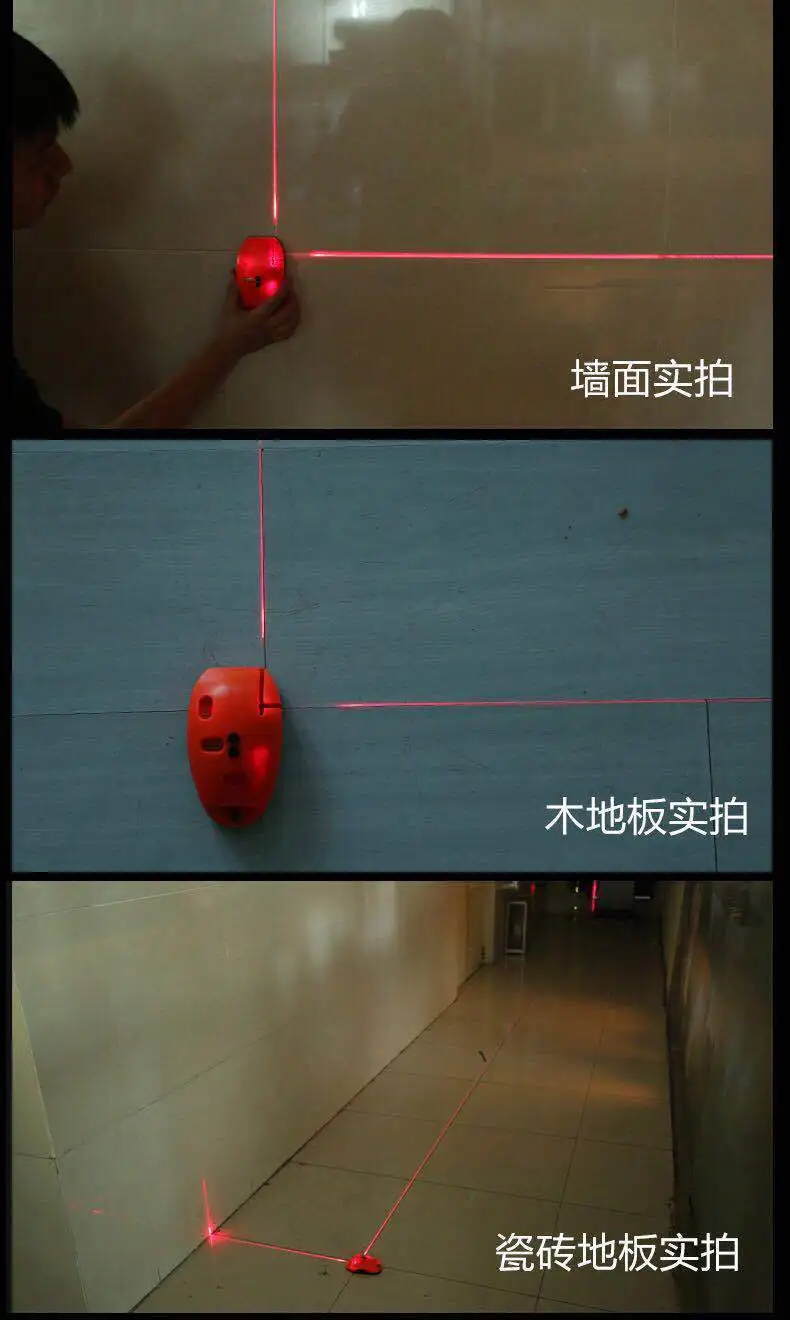 LTZFTL Mini Vertical Spirit Level Tool Laser Level LASER STRAIGHT THE Laser Guided Level Line Measurement Gauge Tool