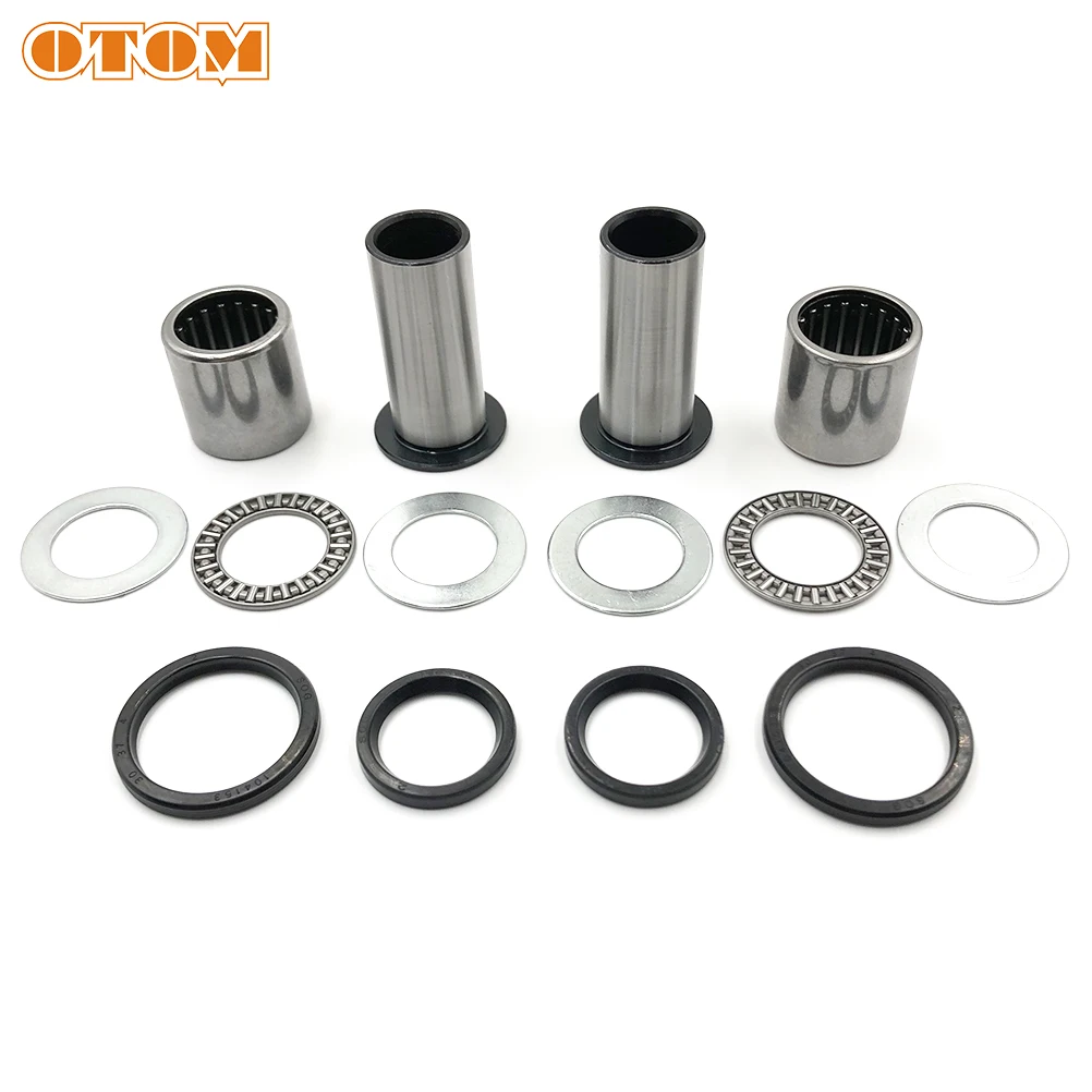 OTOM Motorcycle Swing ARM Maintenance Parts Rear Shock Absorber Suspension Bearing Oil Seal Bushings For SUZUKI DRZ400 SM RM 250