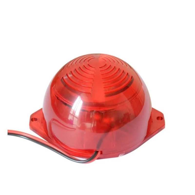 Alarm Siren With Strobe Light Outdoor LED Flashing Lamp Blinker With DC12V Or DC24V Power Supply For Gate Opener