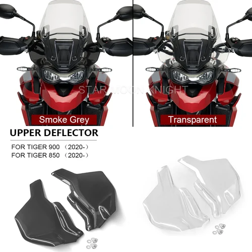 Parabrisas lateral para motocicleta, protector de manos, Deflector superior de viento para Tiger900, TIGER 900 GT PRO LOW, TIGER 850 2020-
