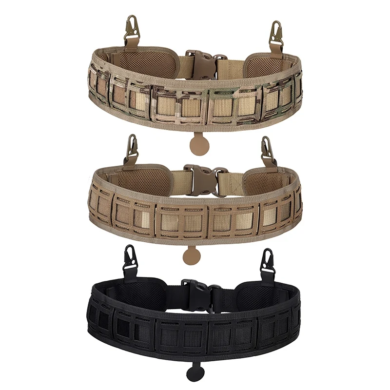 Tactical Waist Belt Water Resistant Adjustable Training Waistband Support For Molle System