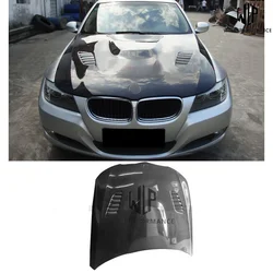 High Quality Frp / Carbon Fiber Bonnet Engine Hood Covers Car Body Kit for Bmw 3 Series E90 318i 320i Vrs Style 19-up