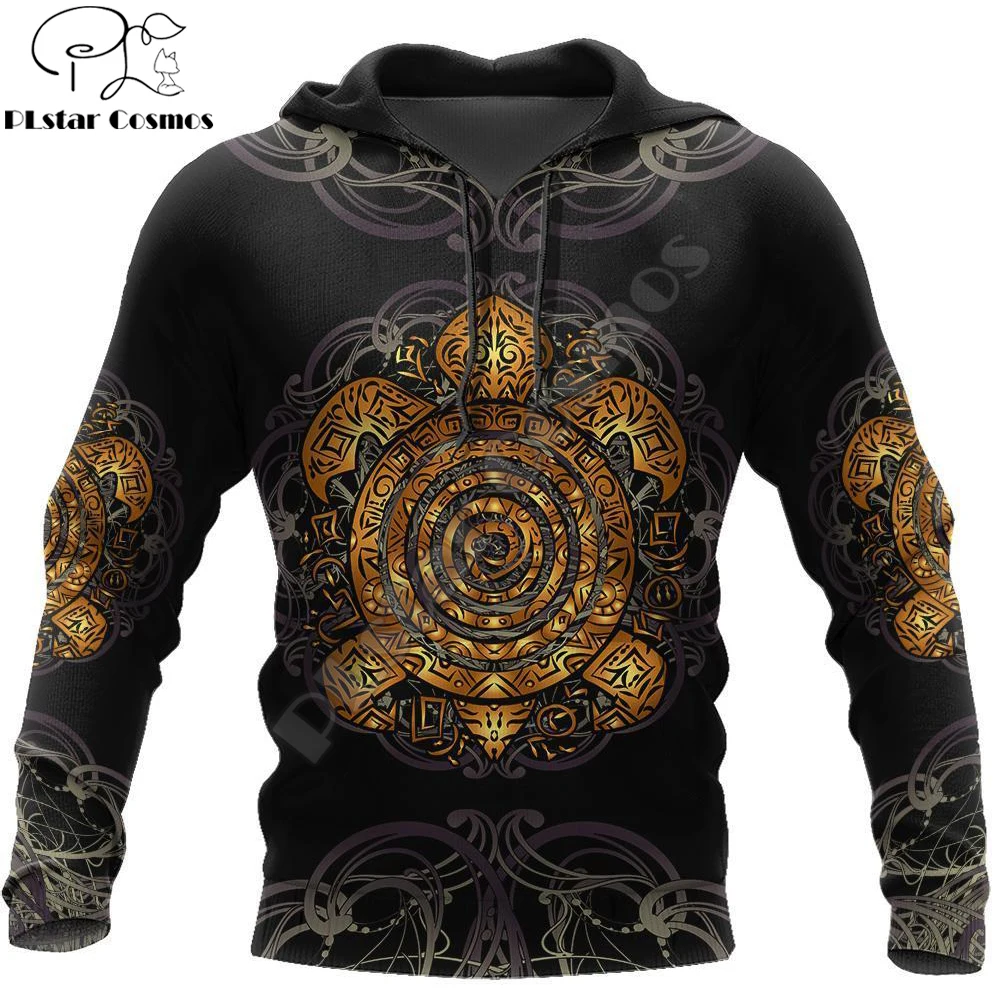 Amazing Ponylesian Turtle Tattoo 3D Printed Men Hoodies Sweatshirt Unisex Streetwear Zipper Pullover Casual Jacket KJ0200