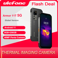 Ulefone Armor 11T FLIR, 5G®Waterproof Android 11 Smartphone, Thermal Imaging Camera, Rugged Mobile Phone, 8GB, 256GB