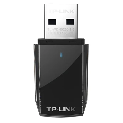 بطاقة الشبكة اللاسلكية Tp-Link Plug&Play بدون محرك AC650 11AC 650Mbps MiNi ثنائي النطاق USB2.0 WiFi محول 2.4G 200Mbps 5G 433Mbps