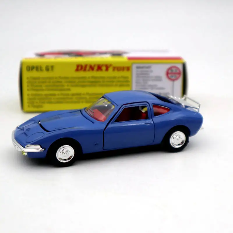 Atlas 1:43 Dinky Toys 1421 Opel GT 1900 Diecast Models Car Collection