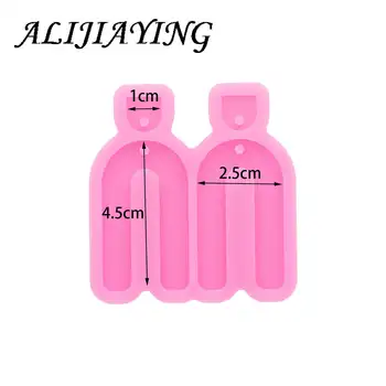 馬蹄形耳環樹脂晶簇模具DIY藝術,水滴形矽膠耳環模具,環氧樹脂樹脂工藝品模具DY1189 8 最佳銷售 晶簇矽膠模具 - №3