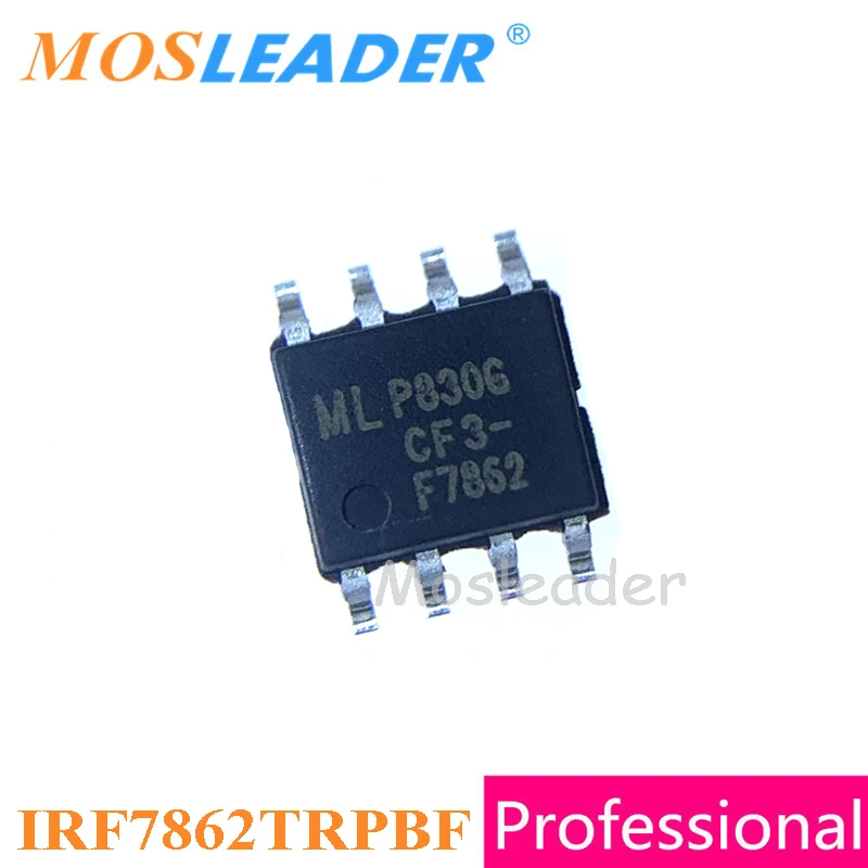 

Mosleader IRF7862 SOP8 100 шт. 1000 шт. N-Channel 30 в 21A 4mR IRF7862TR IRF7862TRPBF IRF7862PBF, сделано в Китае, высокое качество