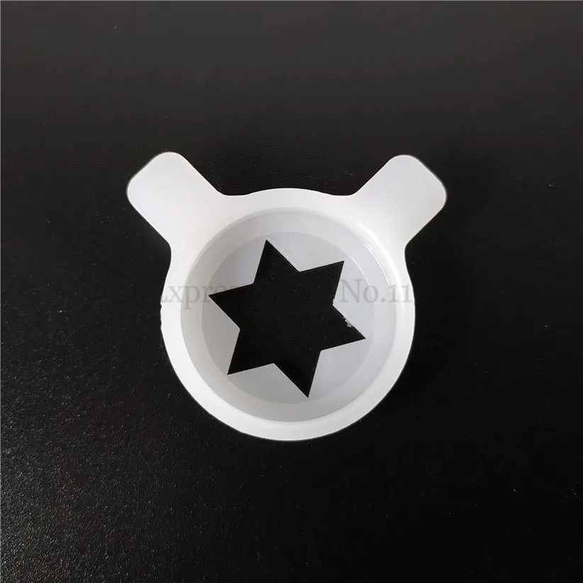 Hexagram Star Modeling Cap Spare Part For Ice Cream Machine Accessory of Soft Ice Cream Machines 29mm Inner Diameter