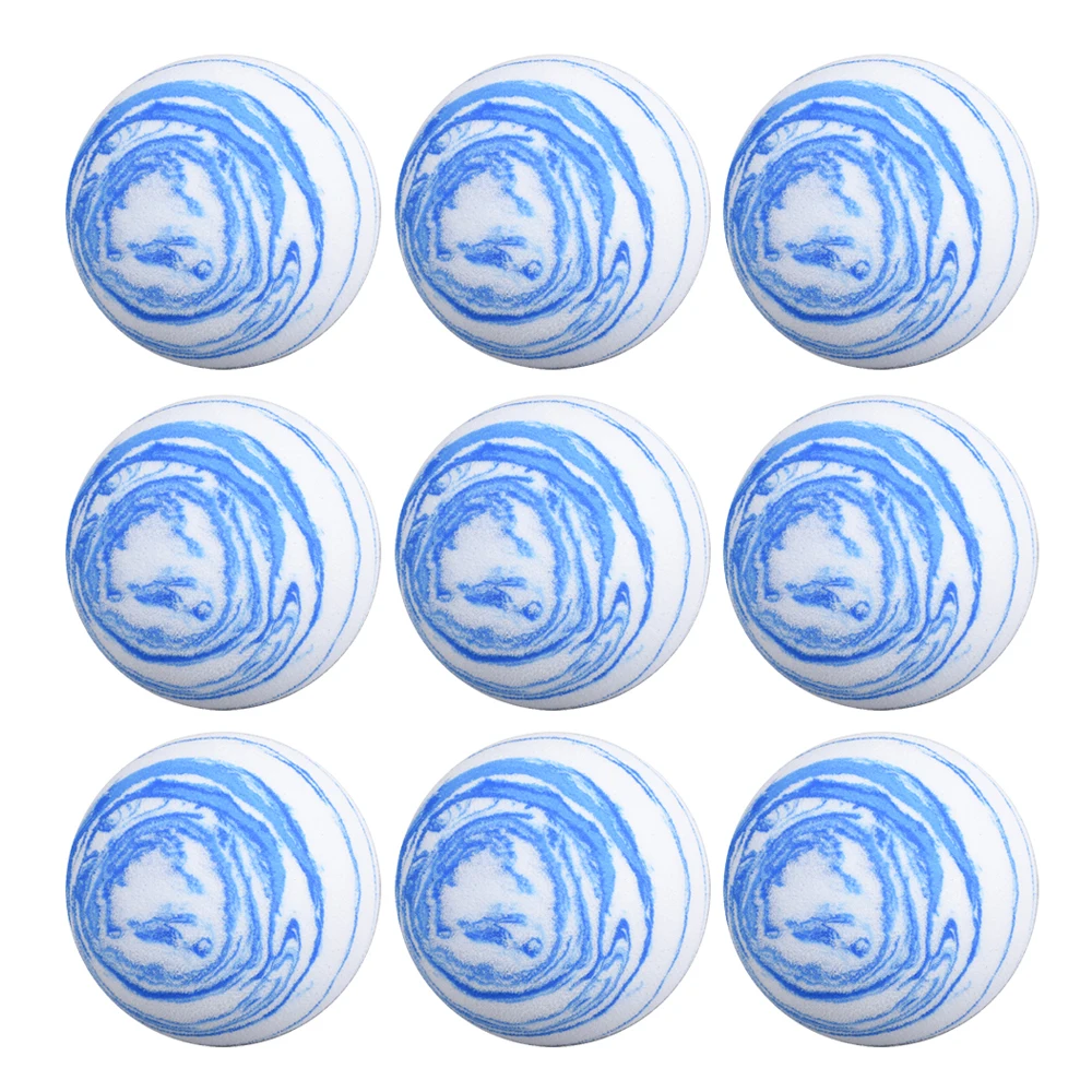 12pcs/bag golf balls 42mm diameter sports balls Rainbow Foam Practice Golf Balls for Indoor or Outdoor Golf Training Balls new