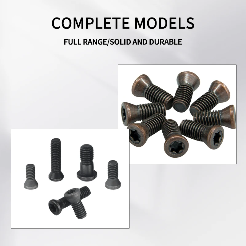 Imagem -02 - Cnc Ferramenta Acessórios de Processamento para Ferramentas Torx Parafusos 20 Peças 50 Peças 10 Peças M1.8x4 M1.8x5 M2.2x5