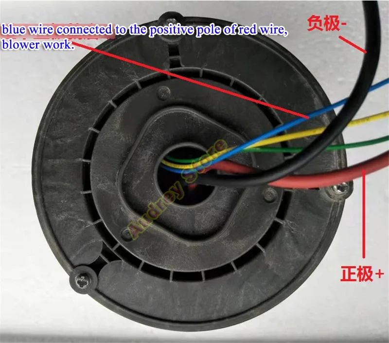 Used 150W DC18V~21.6V High speed and high power 3-phase brushless fan air blower For DIY vacuum cleaner