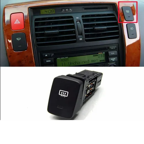 Imagen 2 del producto Interruptor de Descongelador trasero para parabrisas, interruptor de luz antiniebla delantera para Hyundai TucsonJM, 93710/93790/93740/93720