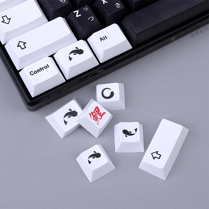 Imagem -06 - Gmk Sumi Keycaps Pbt Dye Subbed Perfil Cereja Interruptor mx Teclado Mecânico Gh60 Gk61 Gk64 96