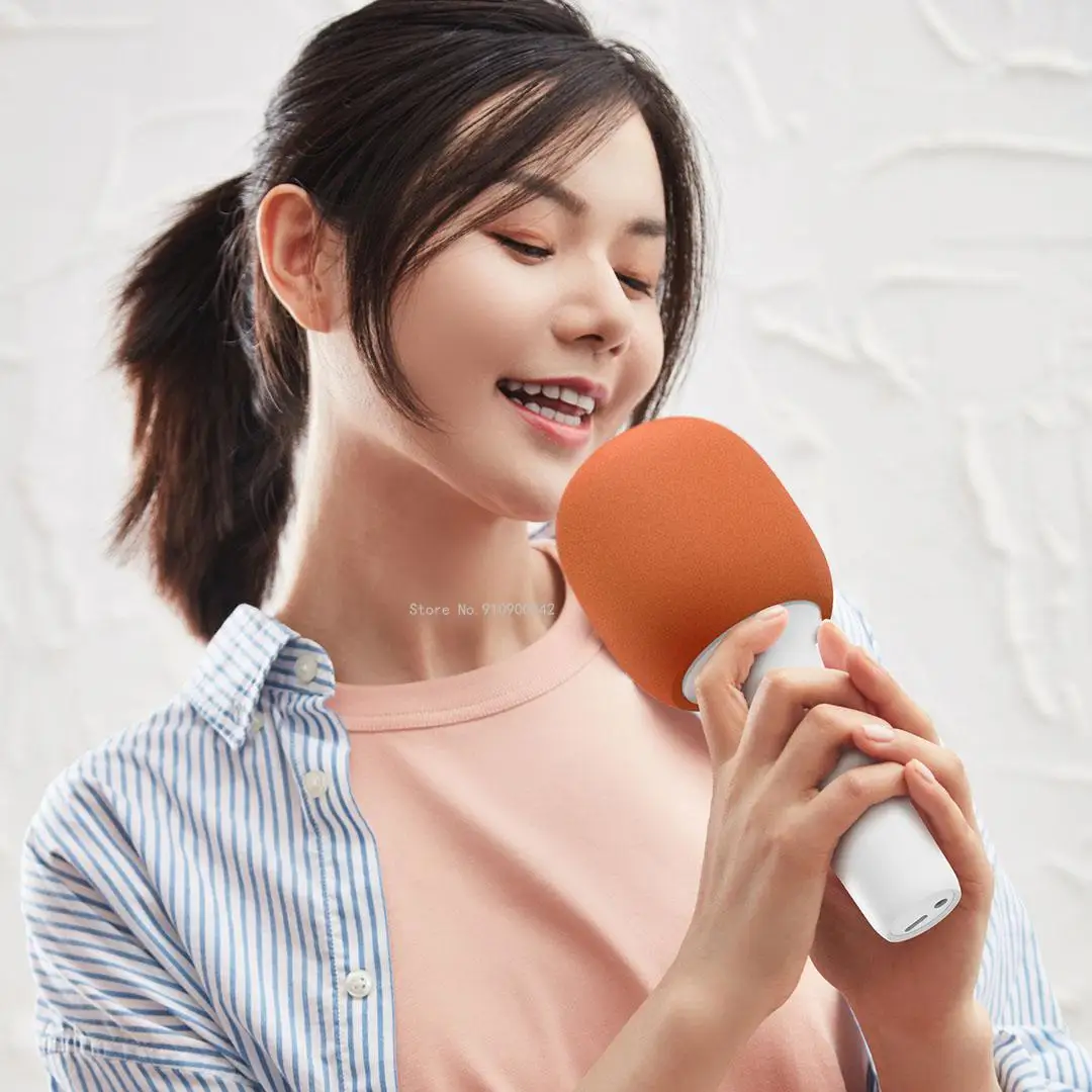 Mijia Yuemi karaoke microphone Lite intelligent bel Canto 10 kinds of fun sound professional DSP chip Wireless KTV Microphone