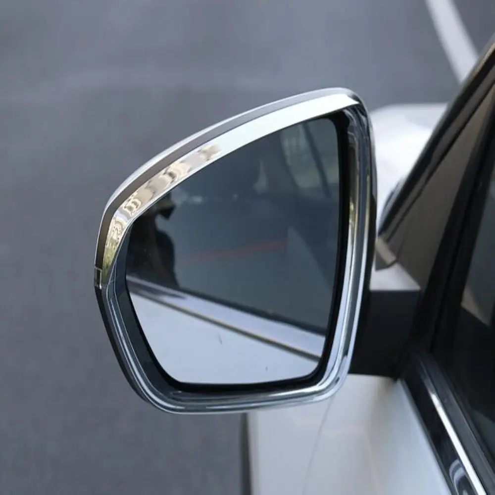 For Citroen C5 Aircross 2017 2018 2019 ABS Chrome Rearview Mirror Rain Eyebrow Sunny Visor Cover Exterior Accessories Styling