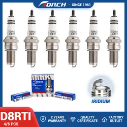 Iridium TORCH Spark Plug D8RTI Replace for DR8EA D8EA for Motorcycle ATV UTV Scooter Dirt Bike Go Kart China Original Ignition