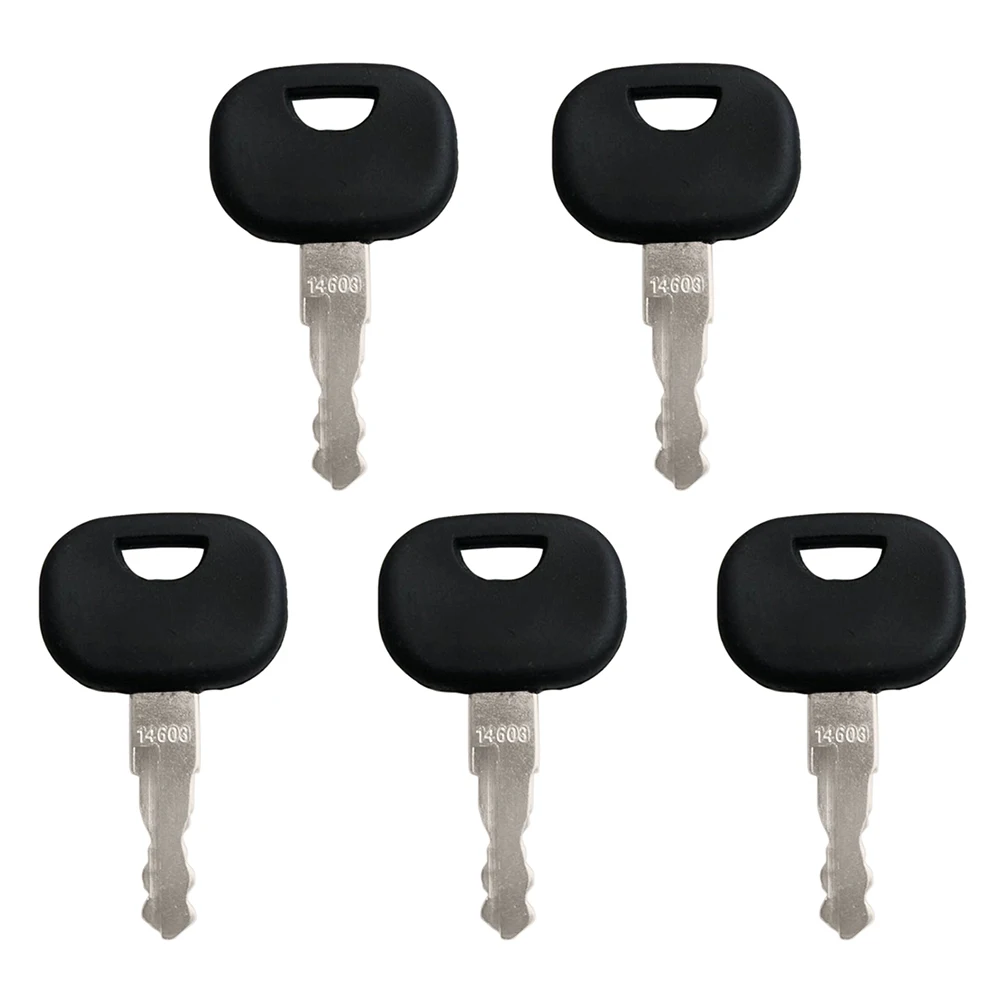 5Pcs Universal Key 14603 for Construction Machine Key Mini Excavator Stacker Wheel Loader Easy To Use BU1700X5