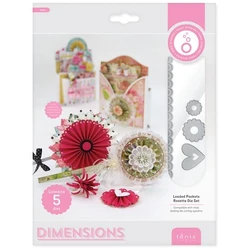 2021 AliliArts Metal Cutting Dies Rosette Set diy Scrapbooking Photo Album Decorative Embossing PaperCard Crafts Die